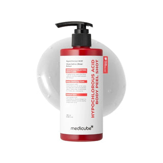 Medicube Hypochlorous Acid Body Peel Shot styled product shot
