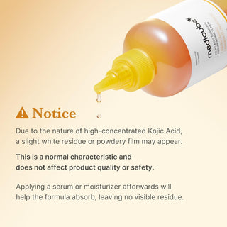 Medicube Kojic Acid Turmeric Resurfacing Toner styled product shot