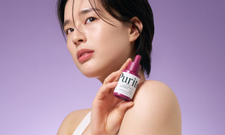 PURITO SEOUL Timeless Bloom Bakuchiol Serum styled product shot