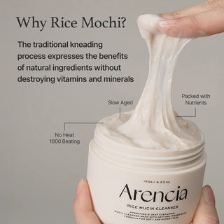 Arencia Rice Mucin Mochi Cleanser
