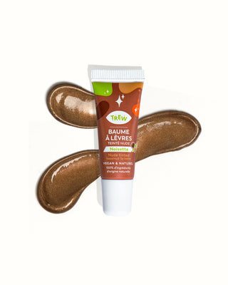 Trew Cosmetic Tinted Lip balm 100% Natural & Vegan in Hazelnut