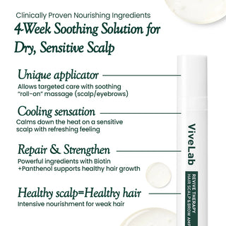 Benefits of ViveLab Revive Therapy Hair Scalp & Brow Ampoule