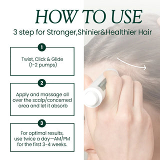 How to use ViveLab Revive Therapy Hair Scalp & Brow Ampoule