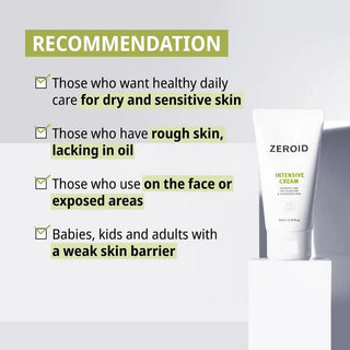 Benefits of ZEROID Intensive Cream