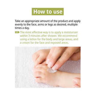 How to use ZEROID Intensive Lotion