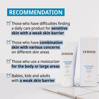 Benefits of ZEROID Soothing Cream