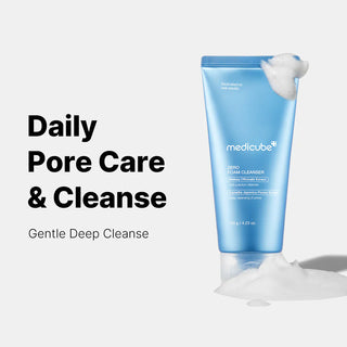 Texture of Medicube Zero Foam Cleanser